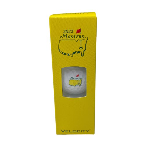 2022 Masters Velocity Golf Balls - 3 pk 
