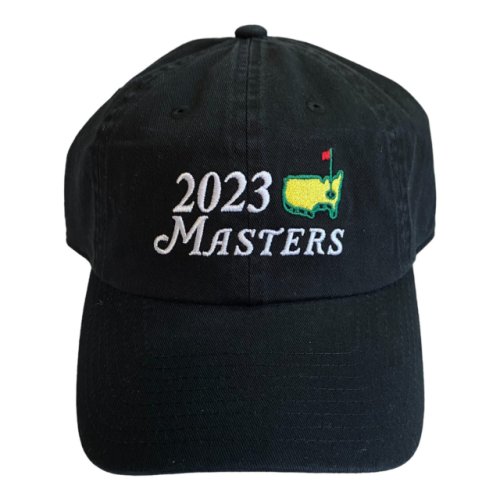 2023 Masters Big Logo Black Caddy Hat 