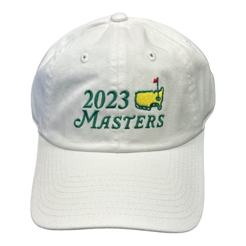 2023 Masters Big Logo White Caddy Hat 