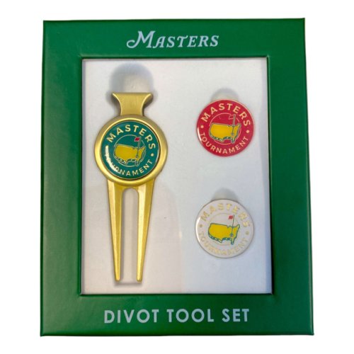 2023 Masters Divot Tool with Two Extra Ball Markers (pre-order)