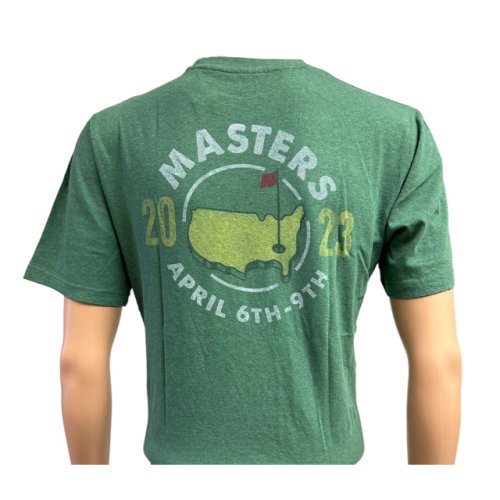 2023 Masters Heather Green Logo T-Shirt
