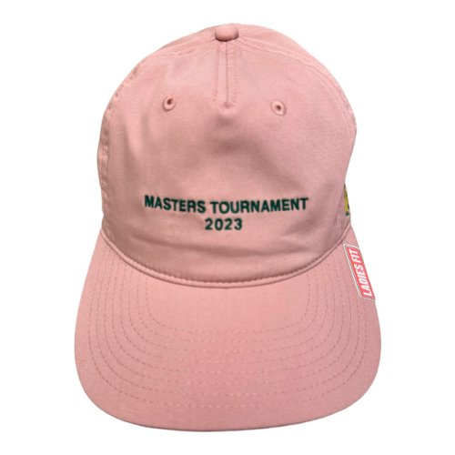 2023 Masters Ladies Performance Dusty Rose Simple Text Hat 