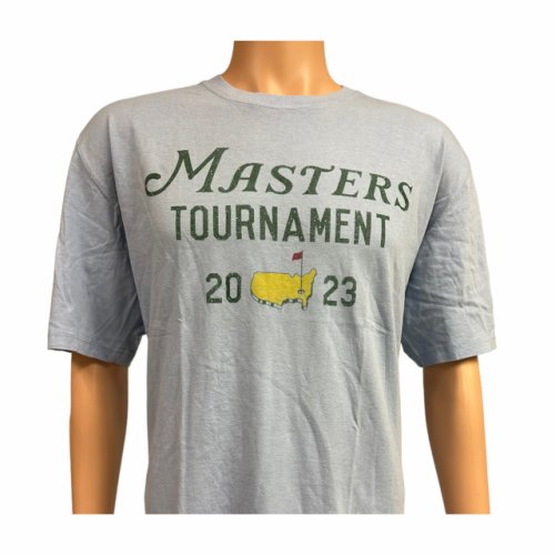 2023 Masters Light Blue Front Logo T-Shirt 