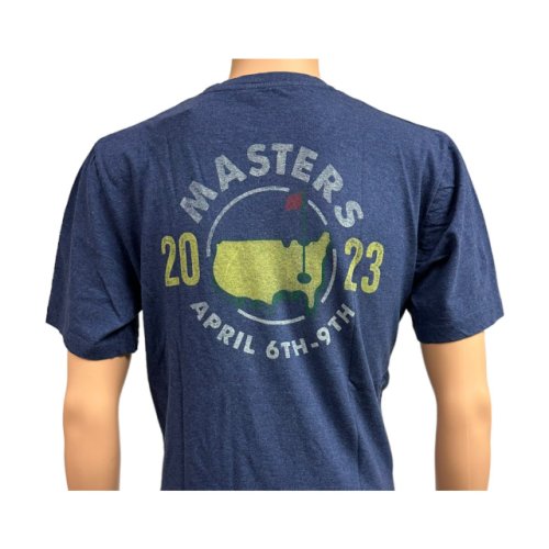 2023 Masters Navy Logo T-Shirt 