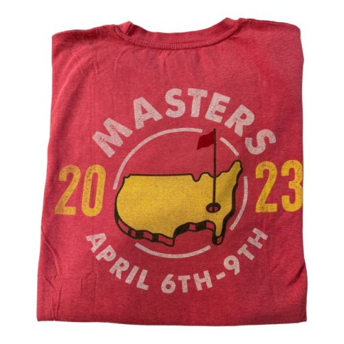 2023 Masters Red Logo T-Shirt 