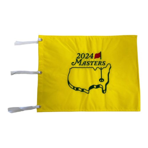 2024 Masters Embroidered Golf Pin Flag - Scottie Scheffler Winner 