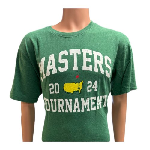 2024 Masters Evergreen Heather Classic Varsity T-Shirt 