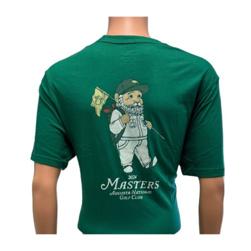 2024 Masters Green Caddie Gnome T-Shirt 