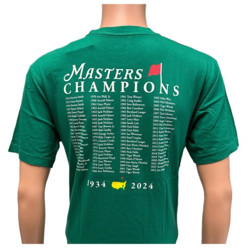 2024 Masters Green Champions T-Shirt () 