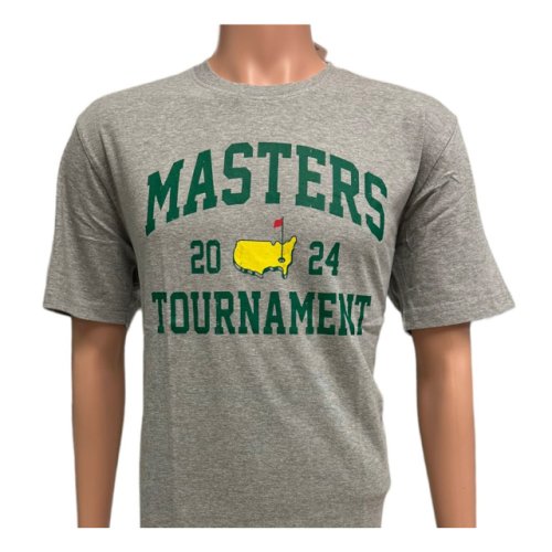 2024 Masters Grey Heather Classic Varsity T-Shirt 