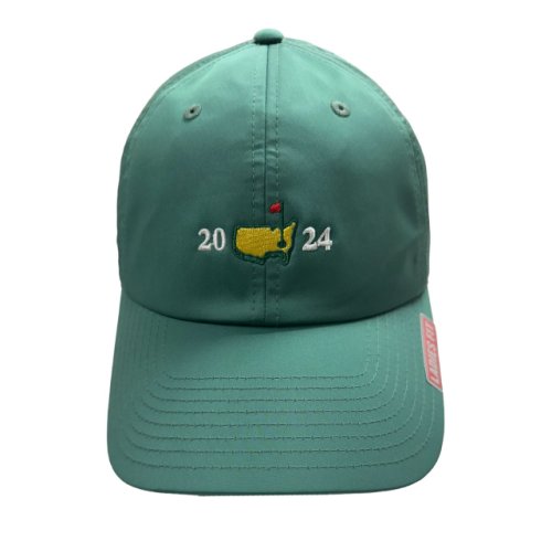 2024 Masters Ladies Fit Sage Green Performance Tech Split Logo Hat 