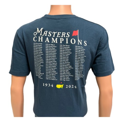 2024 Masters Navy Champions T-Shirt 