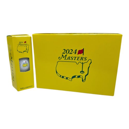 2024 Masters Titleist Velocity Golf Balls Dozen Box 