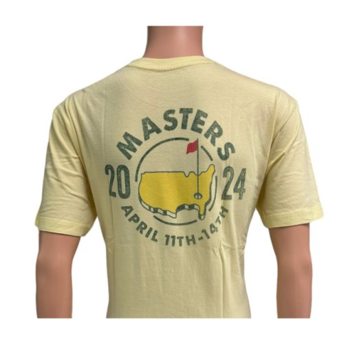 2024 Masters Yellow Logo T-Shirt 