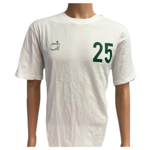 2025 Masters Caddie White T-Shirt 