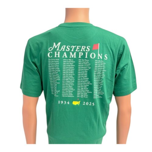 2025 Masters Green Champions T-Shirt () 