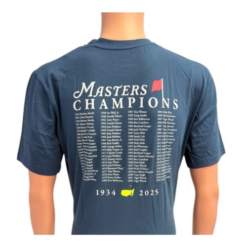 2025 Masters Navy Champions T-Shirt 
