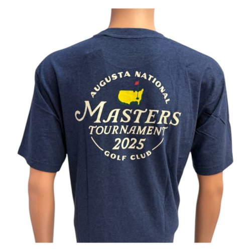 2025 Masters Navy Logo T-Shirt 