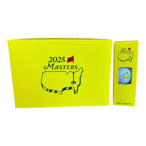 2025 Masters Velocity Golf Balls - Dozen (pre-order)