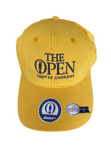 British Open 150th St. Andrews Commemorative Yellow Caddy Hat 