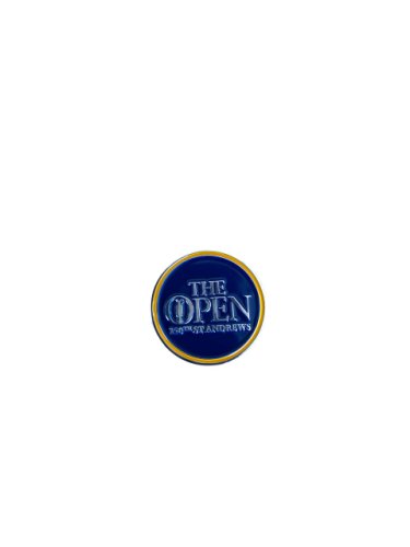 British Open 150th St. Andrews Navy and Yellow Ball Marker 