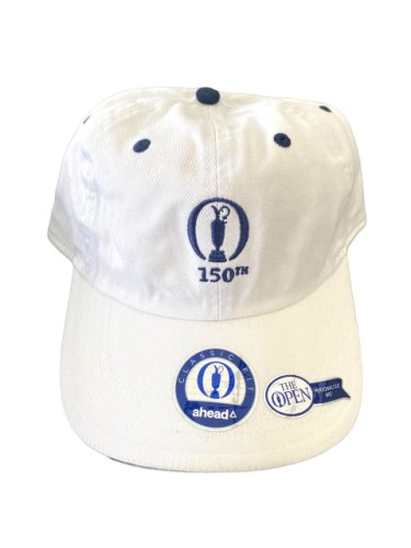 British Open 150th St. Andrews White Caddy Hat 