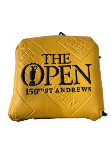 British Open 150th St. Andrews Yellow Mallet Cover 