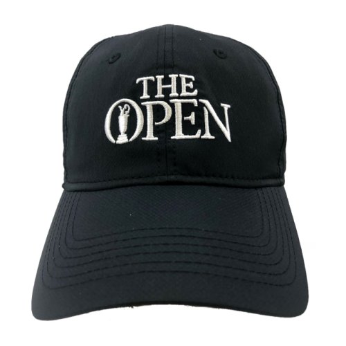 British Open Championship Black Performance Tech Hat 