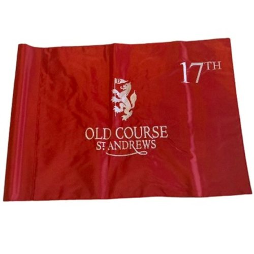British Open "Old Course" Embroidered Red Flag 