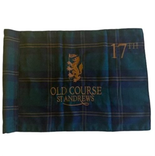 British Open "Old Course" Embroidered Tartan Flag 