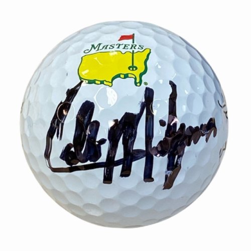 Collin Morikawa Autographed Masters Golf Ball - JSA Certified 