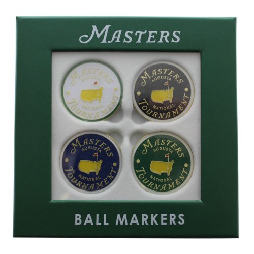 Masters 4-Pack Ball Markers - 2019 Style 