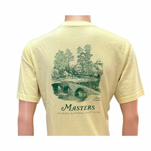 Masters Amen Corner Graphic Butter Yellow T-Shirt