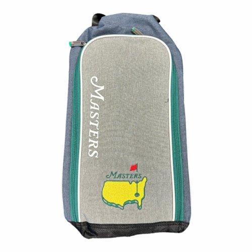Masters Blue and Grey Heather Golf Shoe Bag 