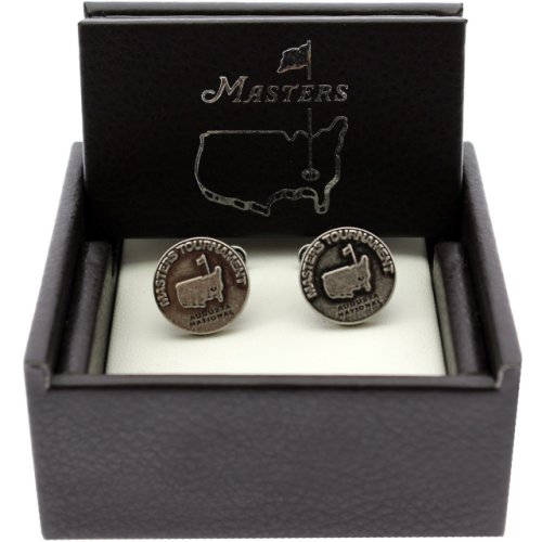 Masters Cuff Links - Silver Emblem 