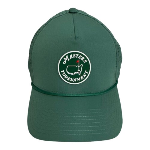 Masters Dark Green Sage Performance Tech Rope Hat with Perforated Back 