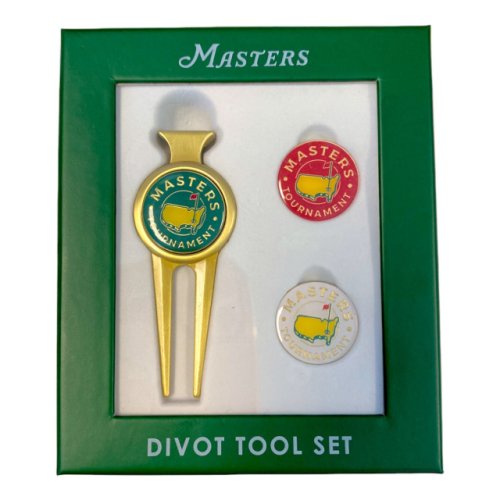 Masters Divot Tool with Two Extra Ball Markers - 2023 Version 