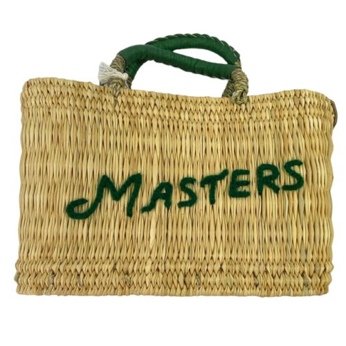 Masters Exclusive Mersea Handmade Straw and Leather Tote 