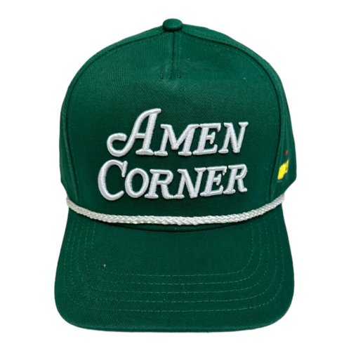 Masters Green Amen Corner Embroidered Rope Hat 