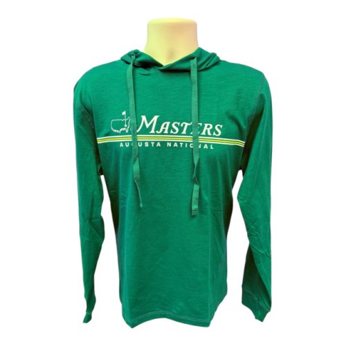 Masters Green Cotton Long Sleeve Hoodie 