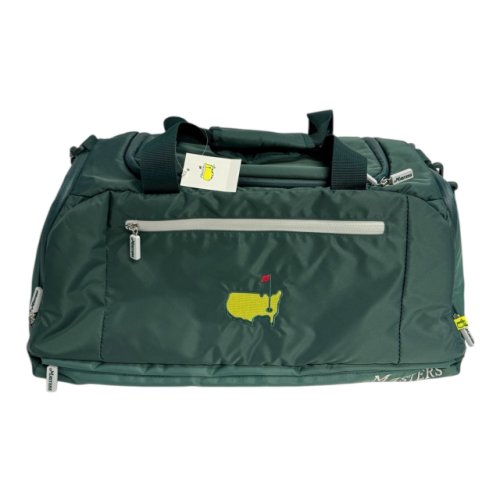 Masters Green Duffle Bag with Green Accents and Shoe Compartment 