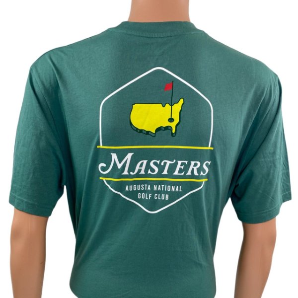Masters Green Logo Hexagon T-Shirt 