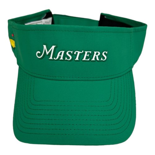 Masters Green Performance Low Rider Visor with Raised Lettering