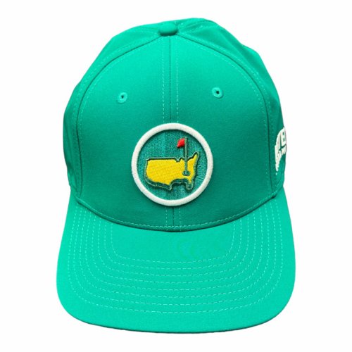 Masters Green Performance Tech Hat with Circle Logo 