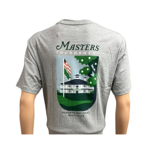 Masters Grey Clubhouse Poster T-Shirt 