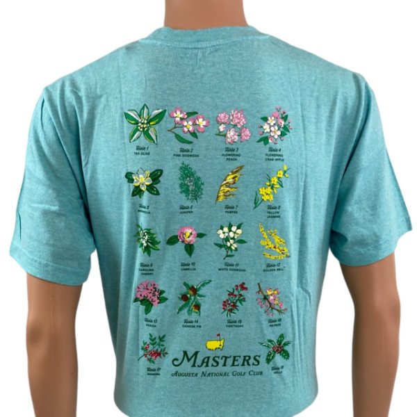 Masters Ice Blue Flowers of Augusta T-Shirt 