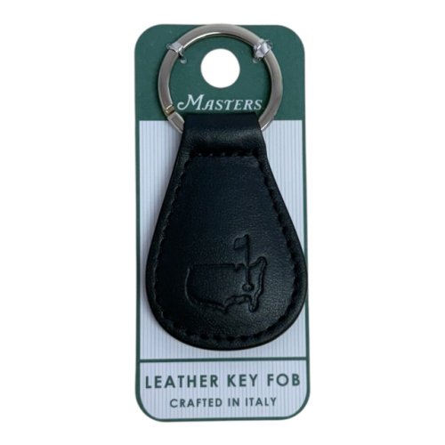 Masters Italian Leather Indigo Key Fob 