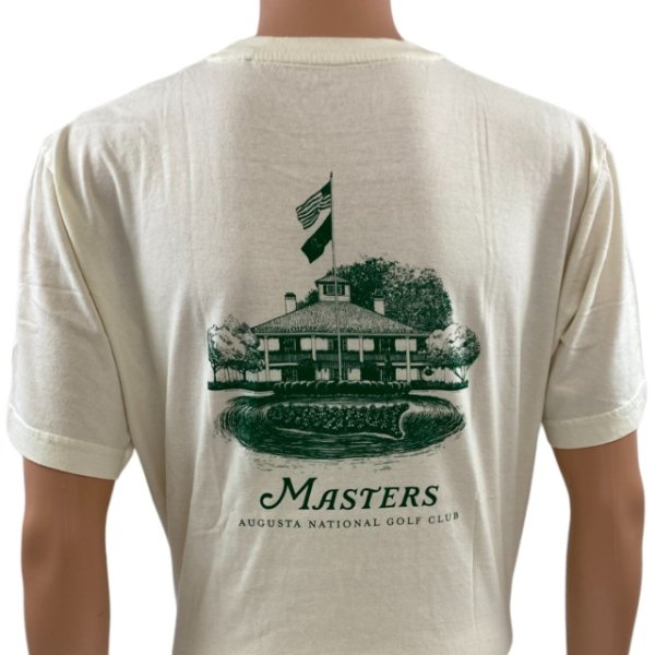 Masters Ivory Clubhouse Icon Print T-Shirt 
