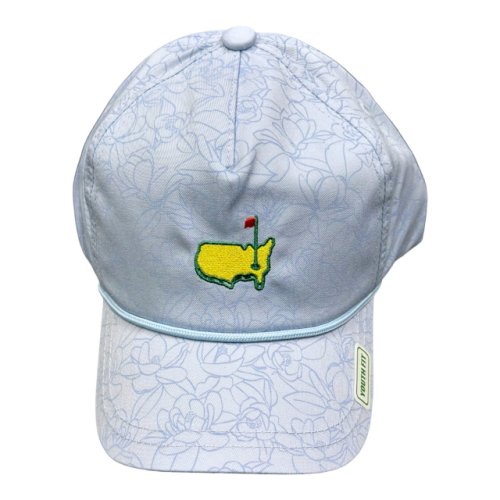 Masters Kids Youth Stencil Magnolia Light Blue Rope Hat 