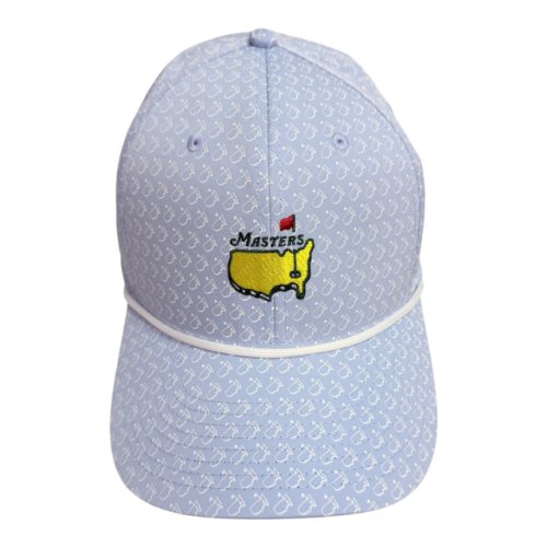 Masters Ladies Light Blue Rope Hat with White Maps 